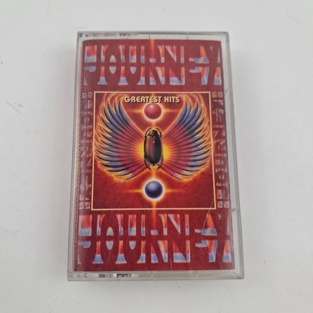 Journey Cassette Greatest Hits Classic Rock Album 1988 Columbia Red Tape
